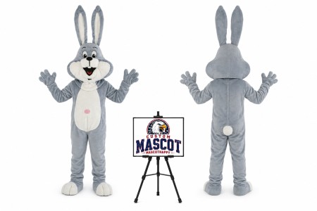 Bunny Rabbit Mascot Costume for Easter Events