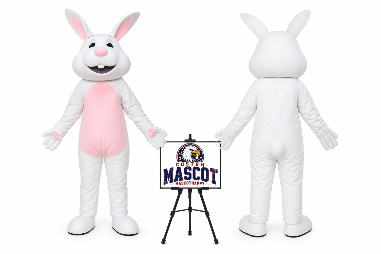 Bunny Rabbit Easter Mascot Costume for Easter Events Bunny Rabbit Easter Mascot Costume for Easter Events