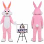 Bunny Rabbit Easter Mascot Costume for Easter Events