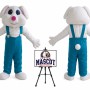 Bunny Rabbit Mascot Costume for Easter Events