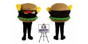 Burger Mascot Costume Burger Mascot Costume