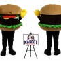 Burger Mascot Costume