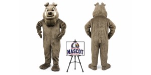 Buster Bulldog Mascot Costume Buster Bulldog Mascot Costume
