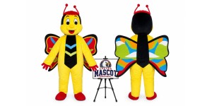 Butterfly Mascot Costume Butterfly Mascot Costume