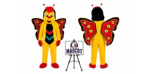 Butterfly Mascot Costume Butterfly Mascot Costume