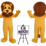 Bwron Furry Lion Mascot Costume