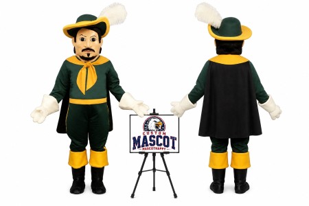 Calvin Cavalier Mascot Costume