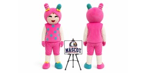 Candy Girl Mascot Costume for Christmas Events
