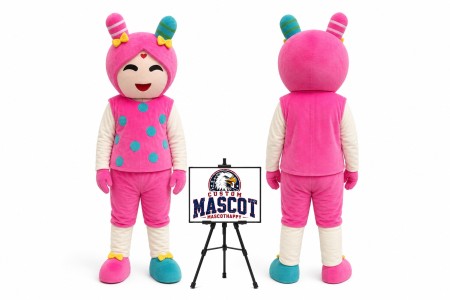 Candy Girl Mascot Costume for Christmas Events