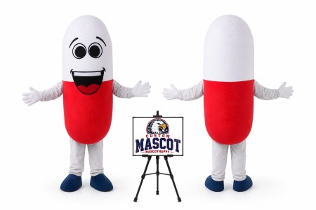 Capsule Pills Mascot Costume