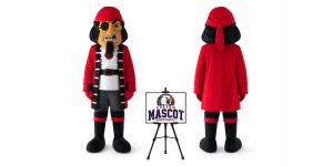 Captain Pirate Halloween Mascot Costume for Halloween Events Captain Pirate Halloween Mascot Costume for Halloween Events
