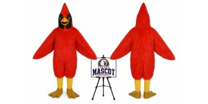 Cardinal Bird Mascot Costume Cardinal Bird Mascot Costume