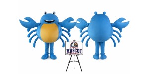 Carnival Adult Crab Mascot Costume Carnival Adult Crab Mascot Costume