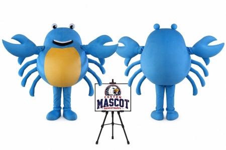 Carnival Adult Crab Mascot Costume