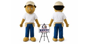 Carpenter Mascot Costume Carpenter Mascot Costume