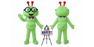 Carpenterworm Mascot Costume Carpenterworm Mascot Costume