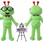 Carpenterworm Mascot Costume