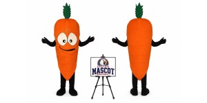 Carrot Cartoon Mascot Costume Carrot Cartoon Mascot Costume