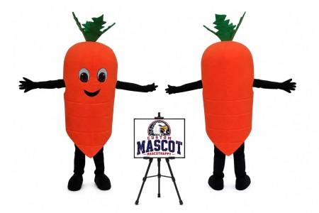 Carrot Mascot Costume for Halloween Events