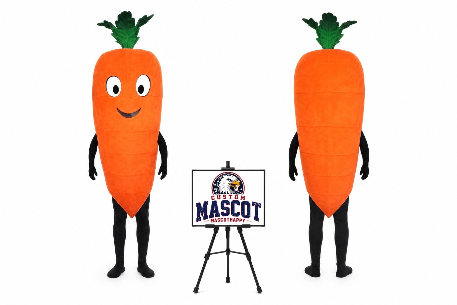 Carrot Mascot Costume Carrot Mascot Costume