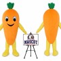 Carrot Vegetable Mascot Costume