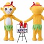 Cartoon Adult Little Monkey Mascot Costume