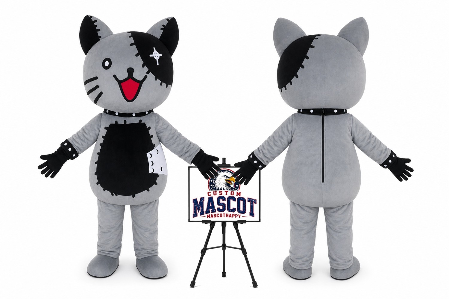 Cartoon Animal Cat Stray Cat Mascot Costume Cartoon Animal Cat Stray Cat Mascot Costume