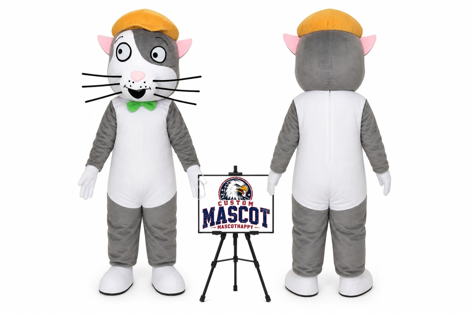Cartoon Animal Cat Mascot Costume Cartoon Animal Cat Mascot Costume