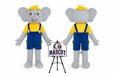 Cartoon Animal Elephant Mascot Costume