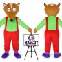 Cartoon Animal Fox Mascot Costume