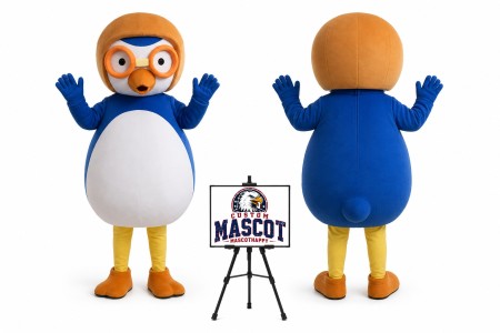 Cartoon Animal Glasses Penguin Mascot Costume