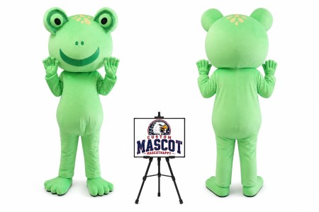 Cartoon Animal Frog Mascot Costume