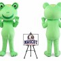 Cartoon Animal Frog Mascot Costume