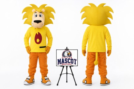 Cartoon Animal Little Lion Mascot Costume