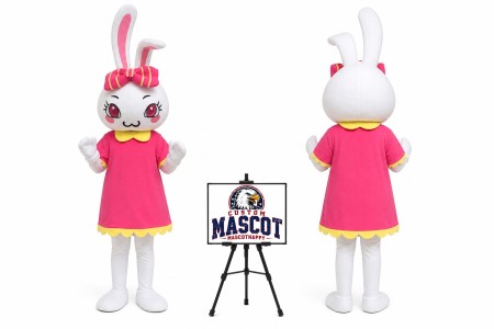 Cartoon Animal Little Rabbit Mascot Costume for Easter Events