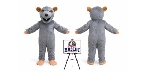 Cartoon Animal Long-Haired Mouse Mascot Costume Cartoon Animal Long-Haired Mouse Mascot Costume