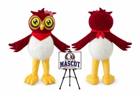 Cartoon Animal Owl Mascot Costume