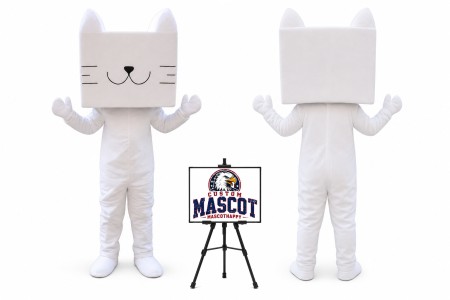 Cartoon Animal Plush Cat Mascot Costume