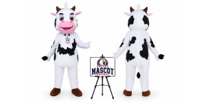 Cartoon Animal, Happy Cow, Cow Mascot Costume Cartoon Animal, Happy Cow, Cow Mascot Costume