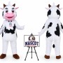 Cartoon Animal, Happy Cow, Cow Mascot Costume