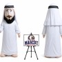 Cartoon Arab King Mascot Costume