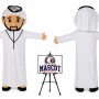 Cartoon Arab Prince Mascot Costume