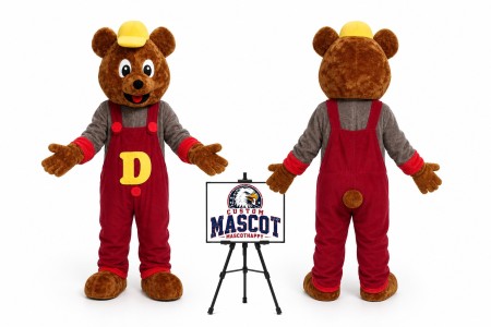 Cartoon Bear Mascot Costume