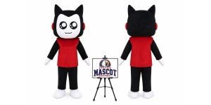Cartoon Cat Mascot Costume Cartoon Cat Mascot Costume