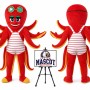 Cartoon Character Adult Octopus Mascot Costume