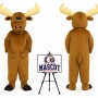 Cartoon Christmas Elk Mascot Costume for Christmas Events