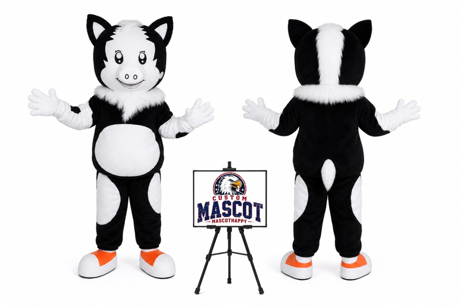 Cartoon Animal Pig Mascot Costume Cartoon Animal Pig Mascot Costume